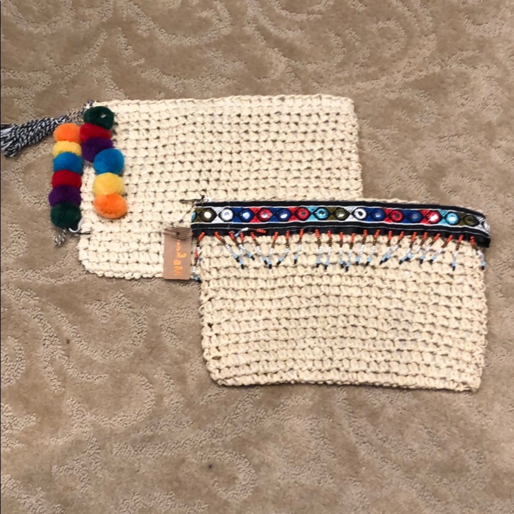 Make up bags/small clutch